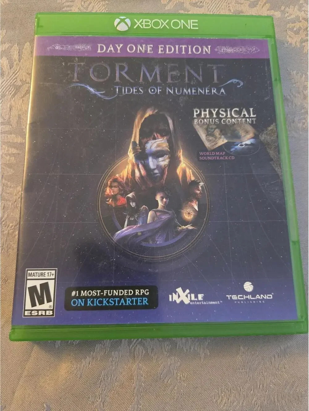 Torment: Tides of Numenera Day One Edition (Xbox One) with Map & Soundtrack